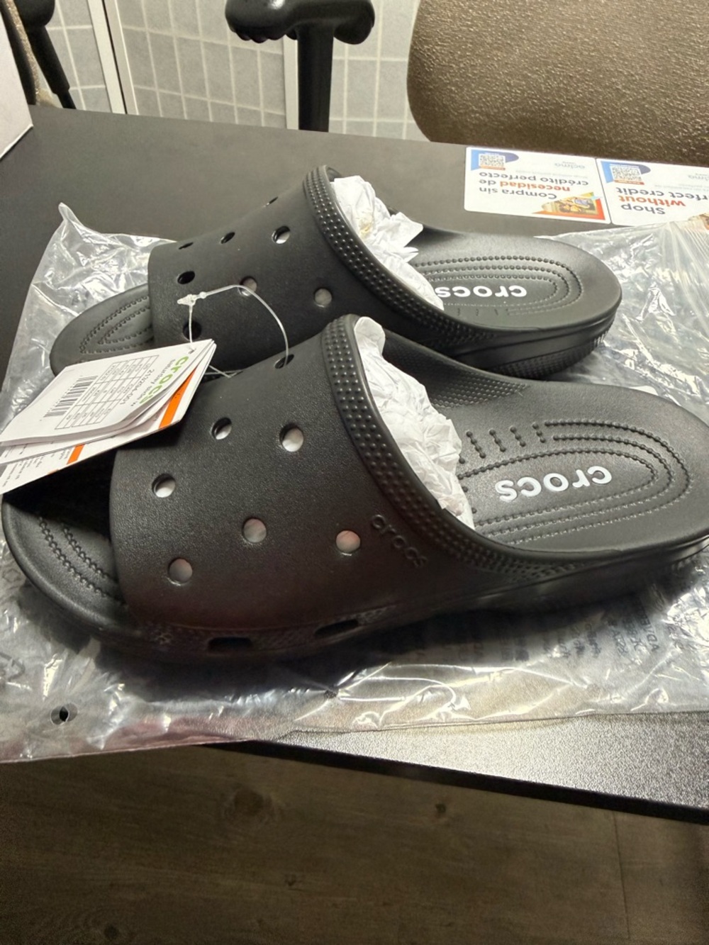 CROCS Saturday slide